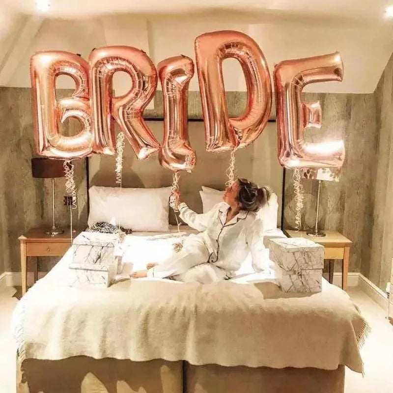 B-R-I-D-E Balloon Set | BRIDE