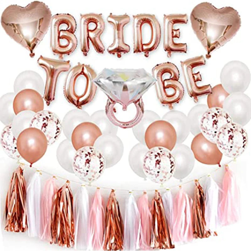 Bride-to-be Decorations Kits for Bridal Shower & Bachelorette parties