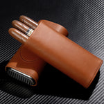 2 Piece Triple Cigar Portable Holder