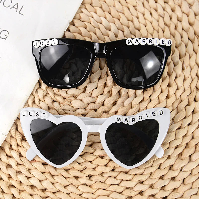 Matching"Just Married" Sunglasses | Bride & Groom