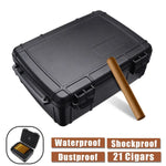 Portable Cigar Holder - Holds 21 Cigars | Premium Groomsman Gift