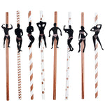 Naughty Bachelorette Party Straws | 12 or 24 Pieces